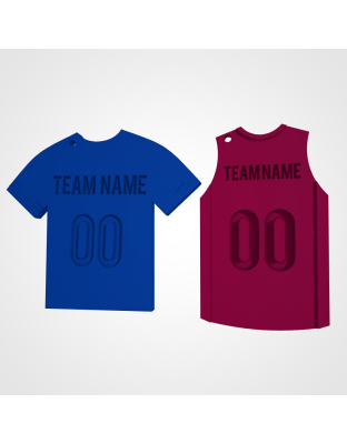 Custom Sports Jersey Keychain (Flat)