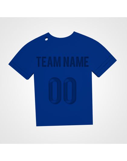 Basketball Jersey Keychain (Flat)